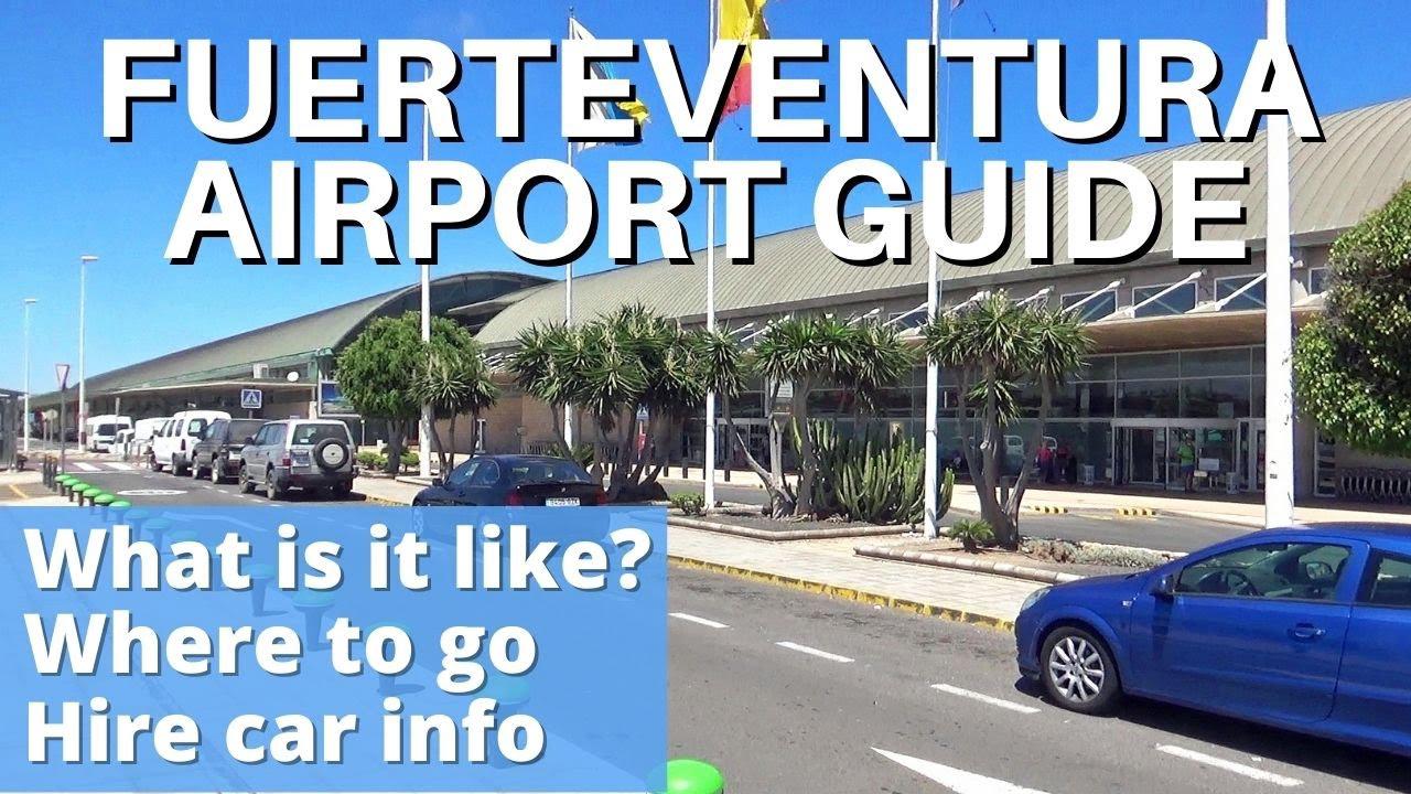 'Video thumbnail for Fuerteventura Airport Guide - What is it like/Where to go/Picking up a hire car'