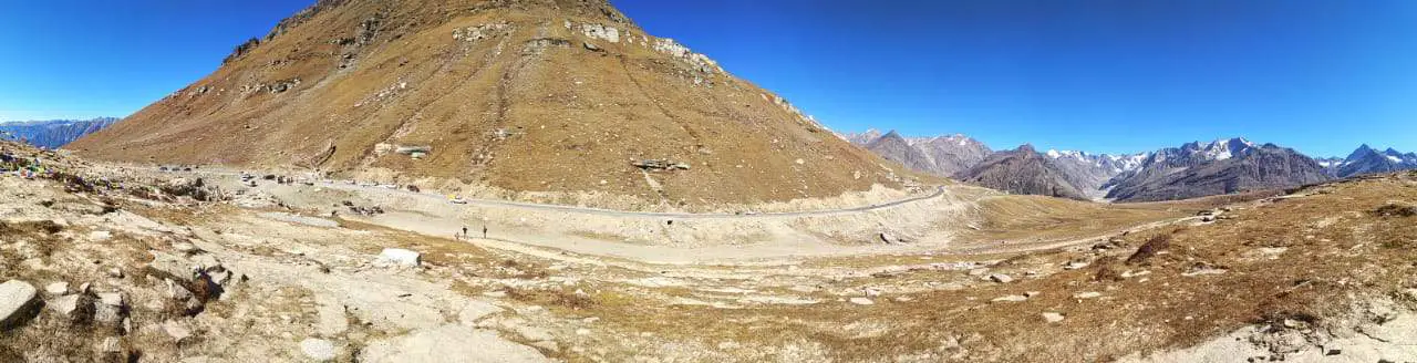Rohtang Pass Top View