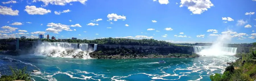 Distance and the ways to get to Niagara Falls from Toronto