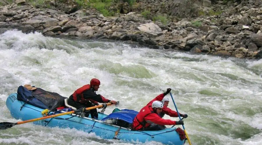 There are 5 River Rafting points in Rishikesh