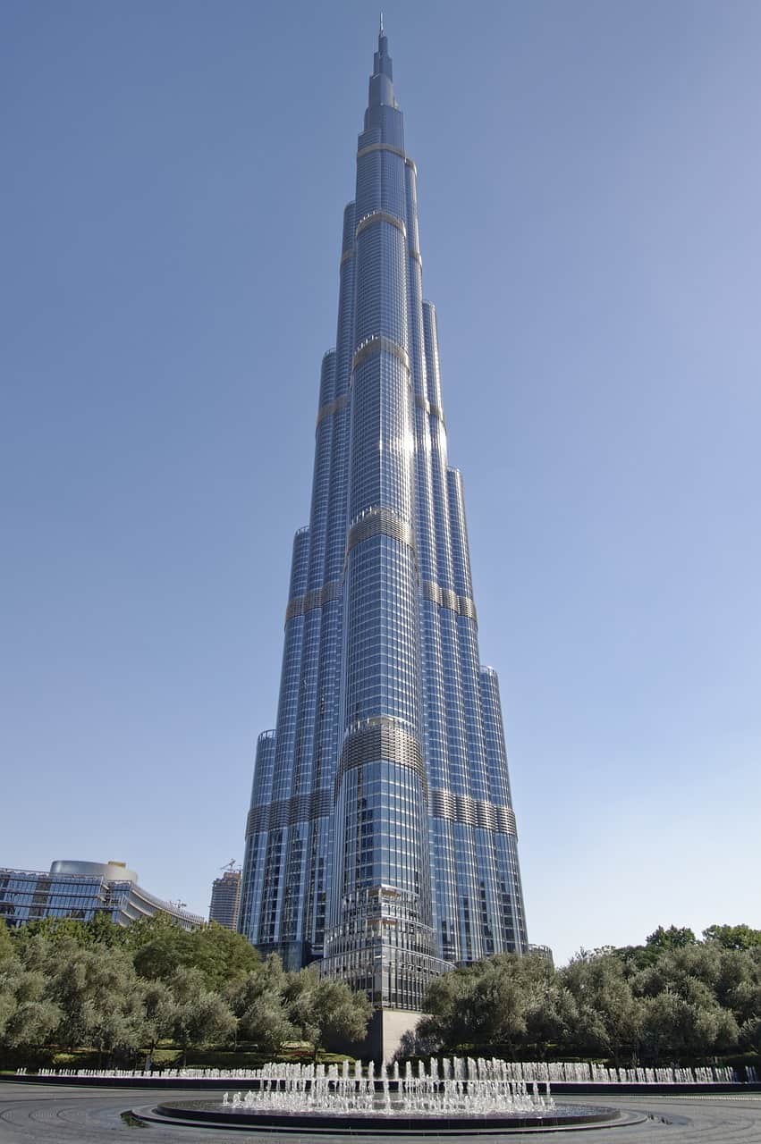 Burj Khalifa to the Dubai Mall
