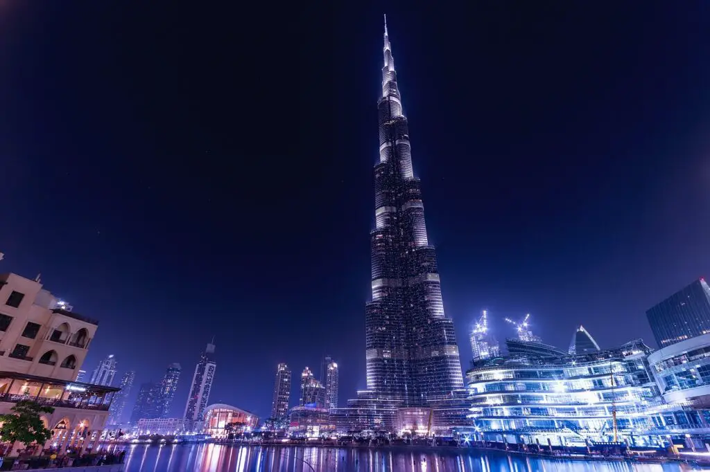 Burj Khalifa at Night