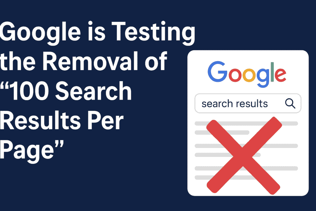 Google is Testing the Removal of 100 Search Results Per Page?