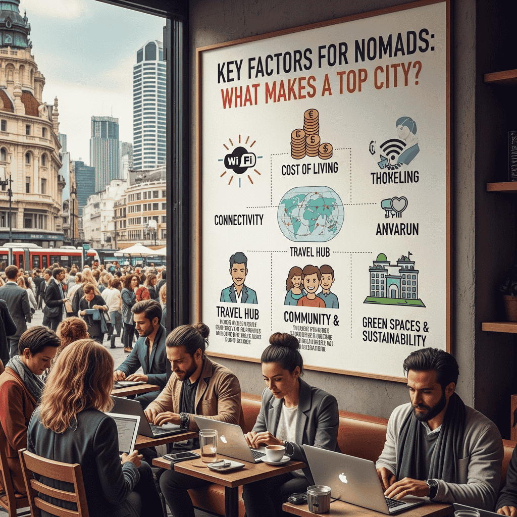 Key Factors for Nomads: What Makes a Top City?